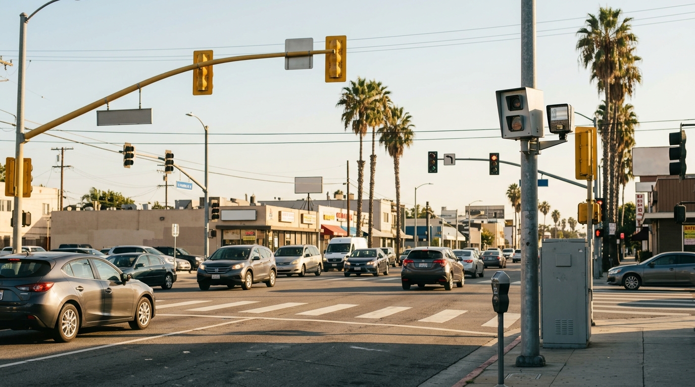 California red-light camera accident claims in 2026 under the new SB 720 enforcement framework